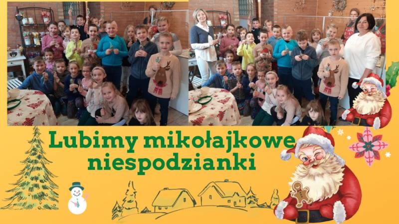 Zdjęcie: Mikołajowe niespodzianki- wycieczka klas pierwszych.