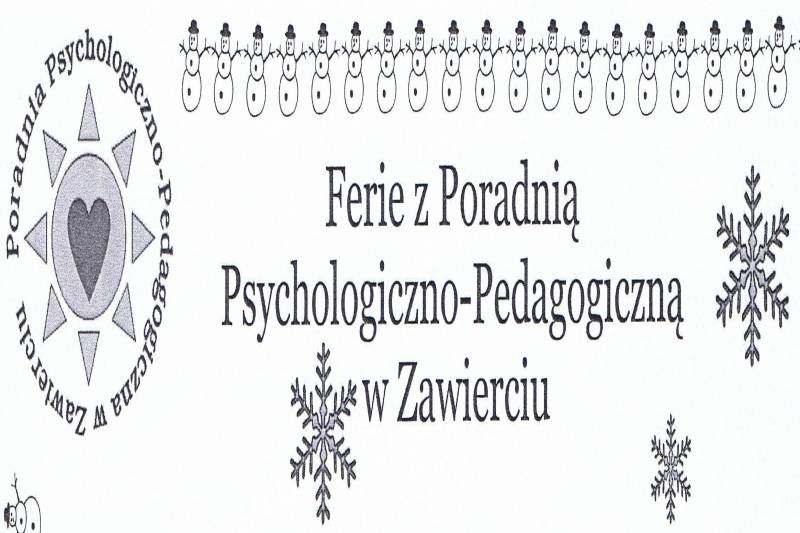 Zdjęcie: Propozycje Poradni Psychologiczno -Pedagogicznej  na ...